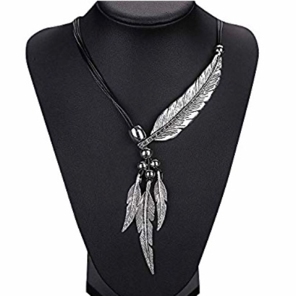 Feather Antique Necklace